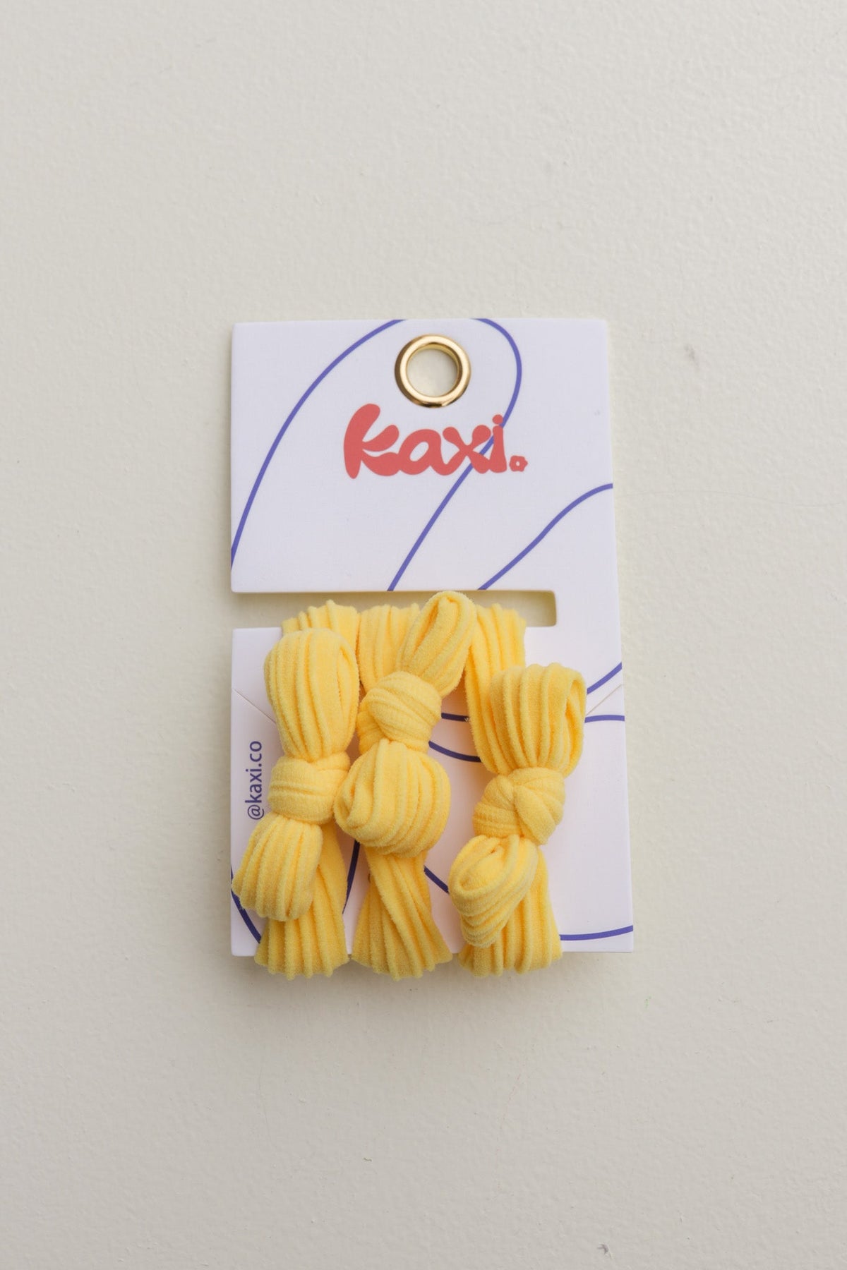 BOW SLICK BACK PONYTAILS (PACK OF 3)