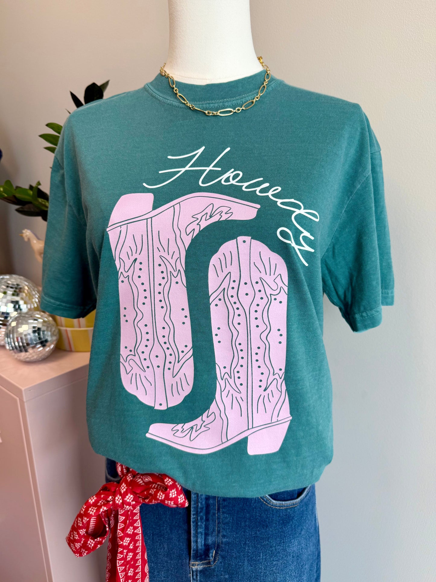 Pink Boots Tee