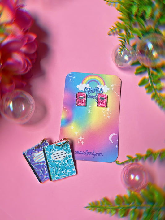 Pastel Composition Book STUDS