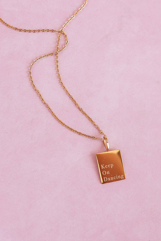 "Keep On Dancing" Necklace