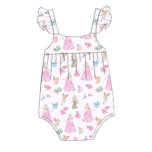 Rose - Bubble Romper