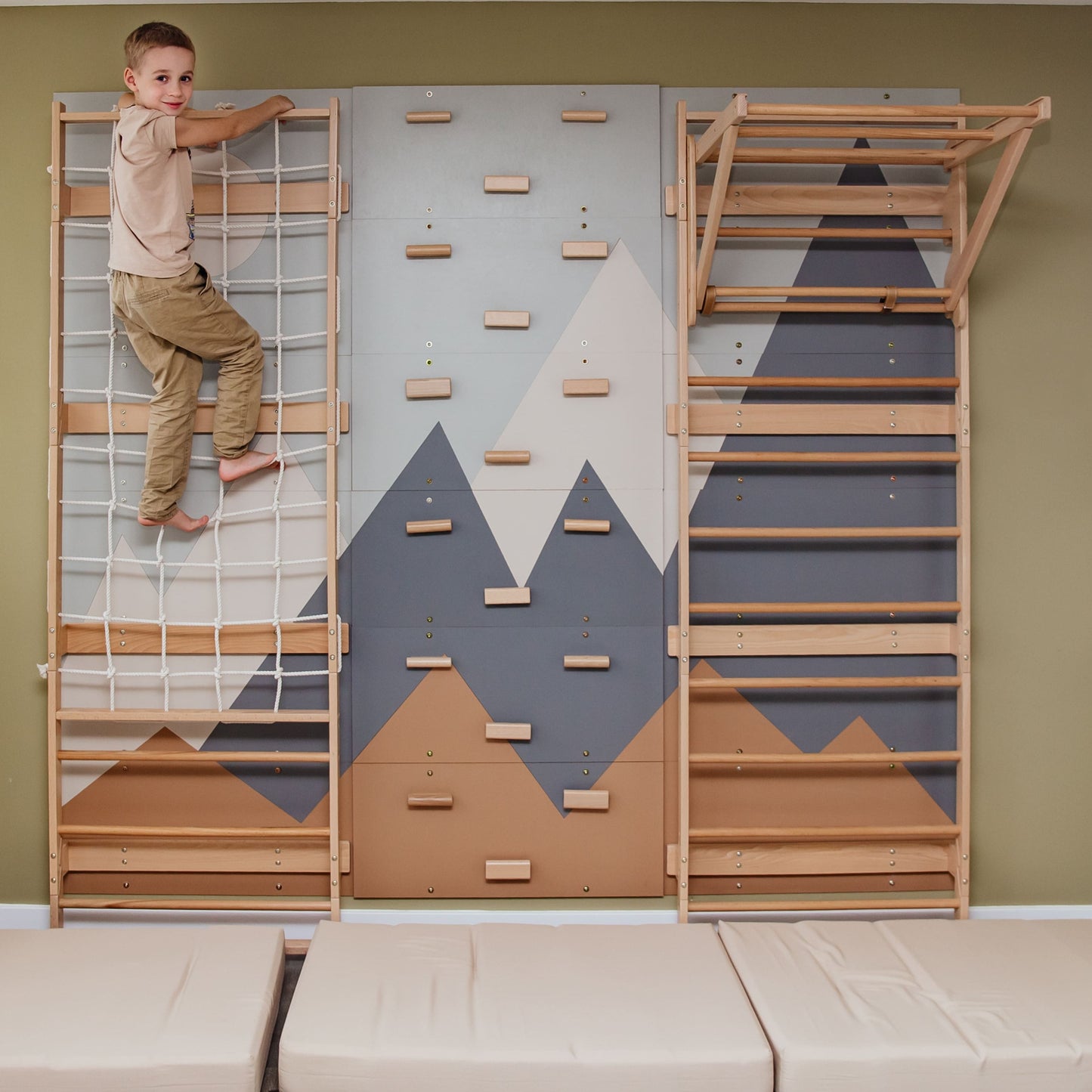 Swedish Ladder Wall Gym