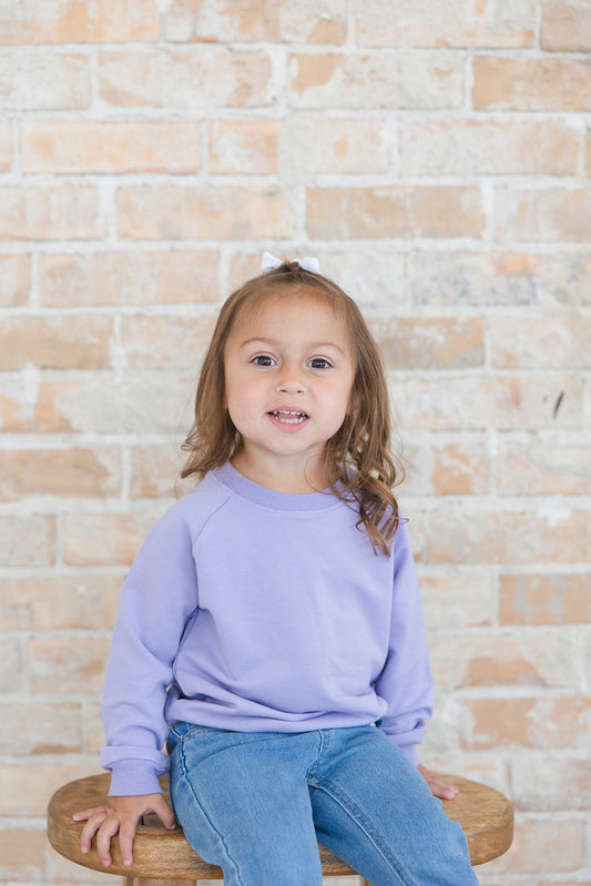 Wisteria Dream - Cloud Terry Sweatshirt