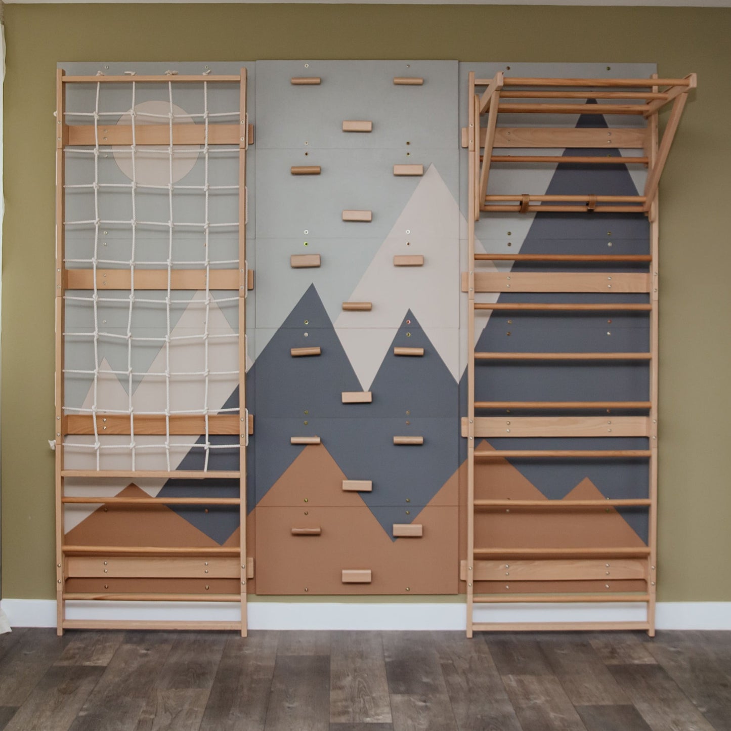 Swedish Ladder Wall Gym