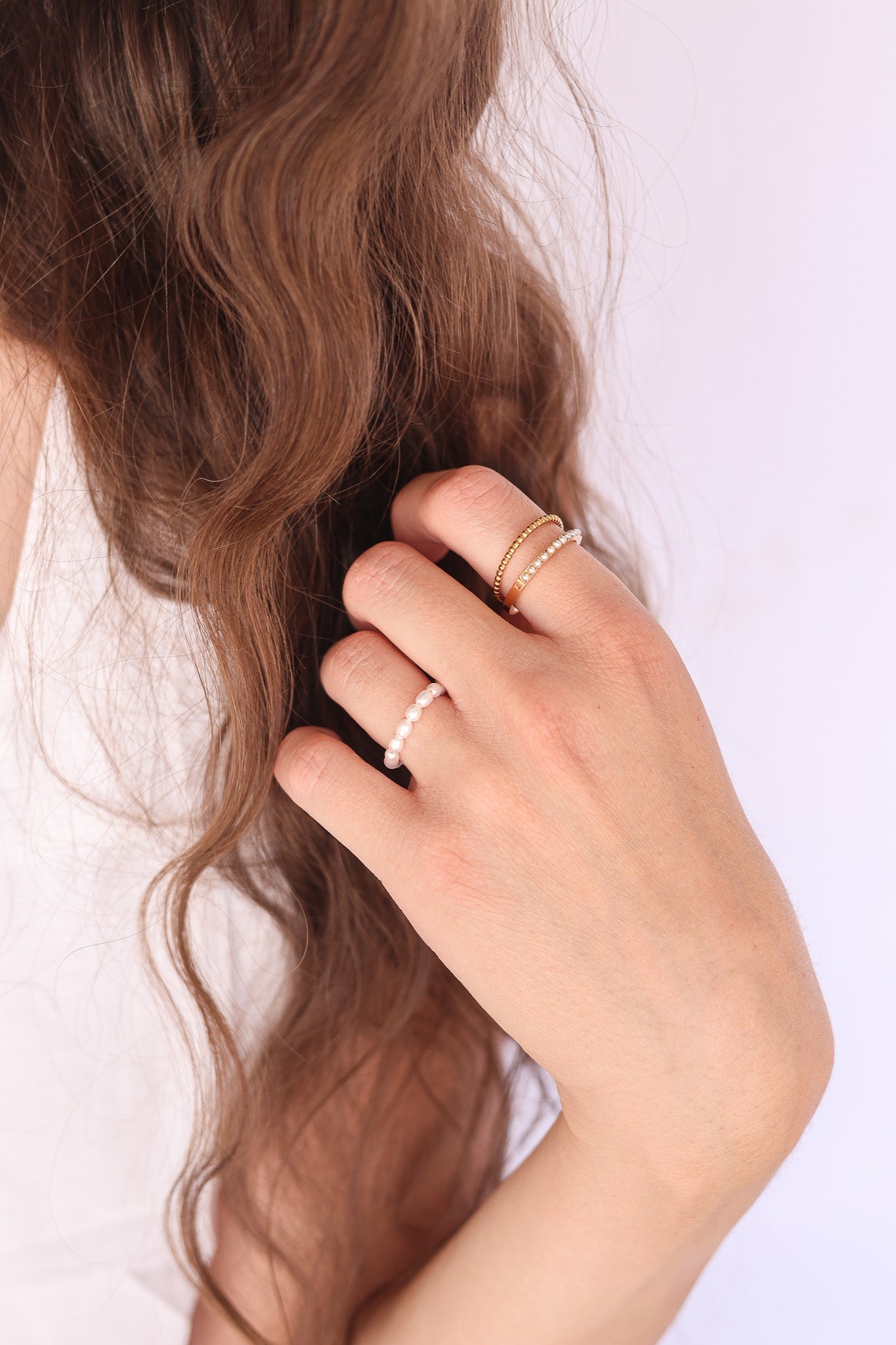 Freshwater Pearl Stretch Ring