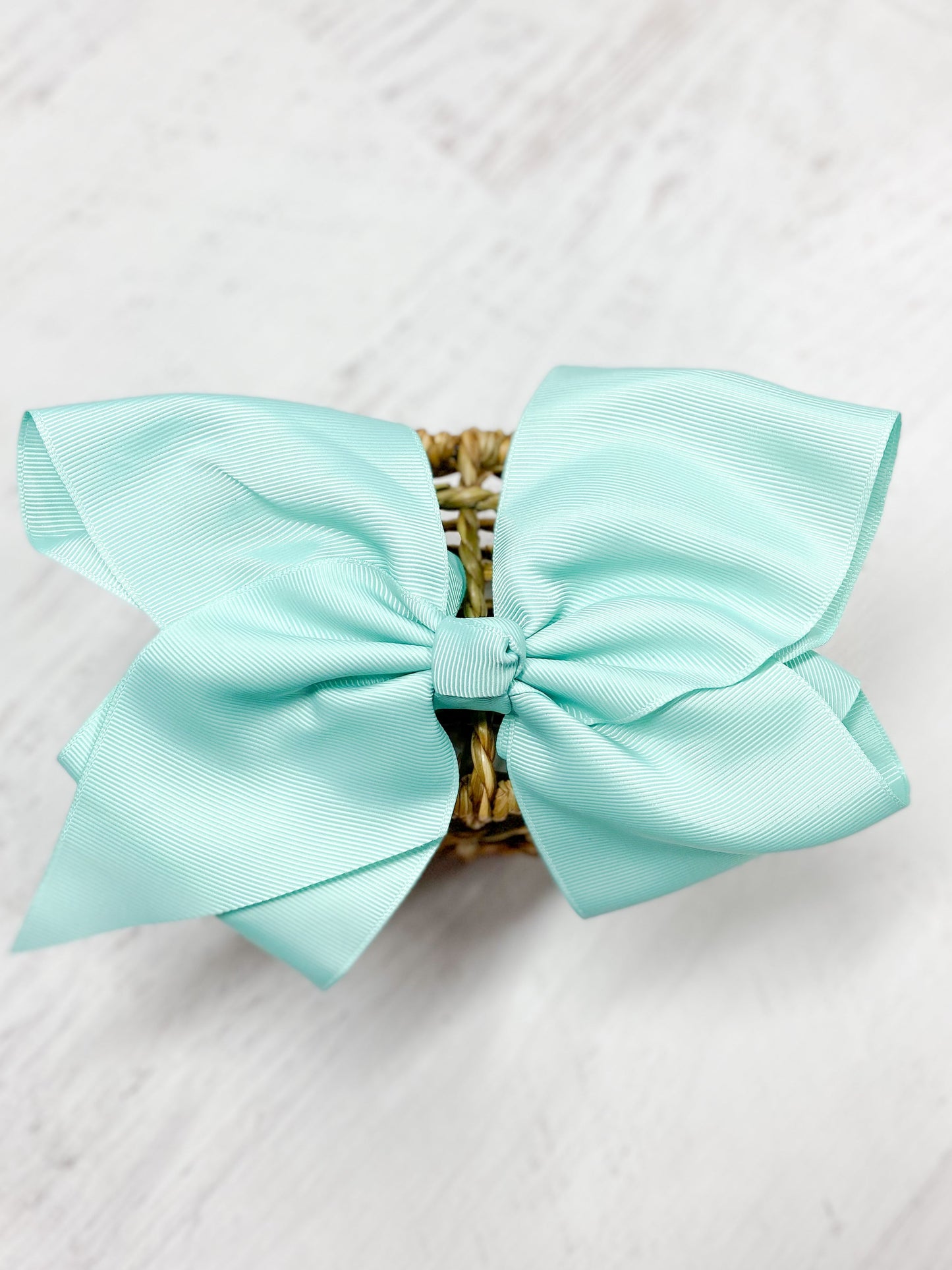 Texas Size Big Hair Bows - French Clip - 6.5" - 36 colors