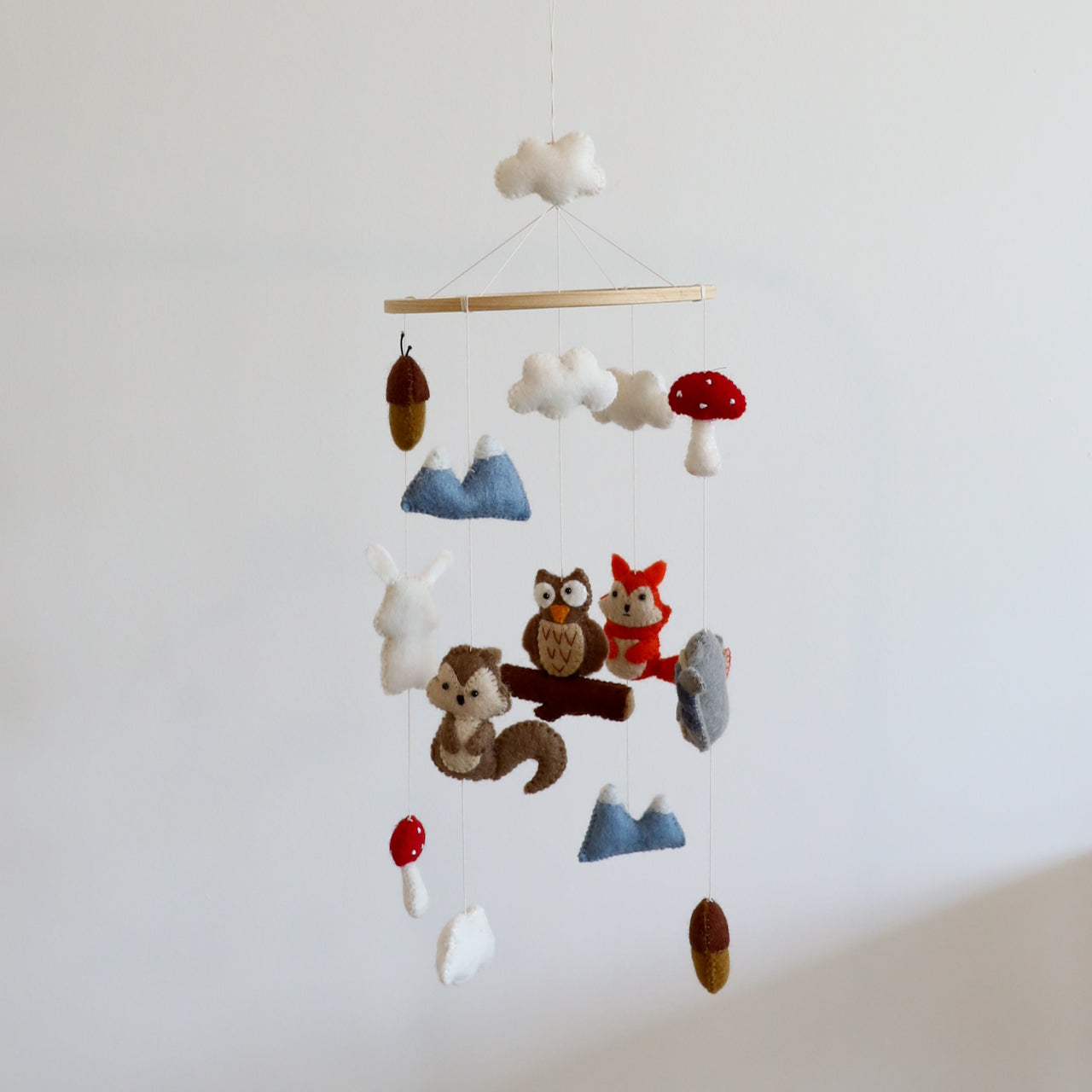 Felt Baby Mobile - Cute Woodland Animal