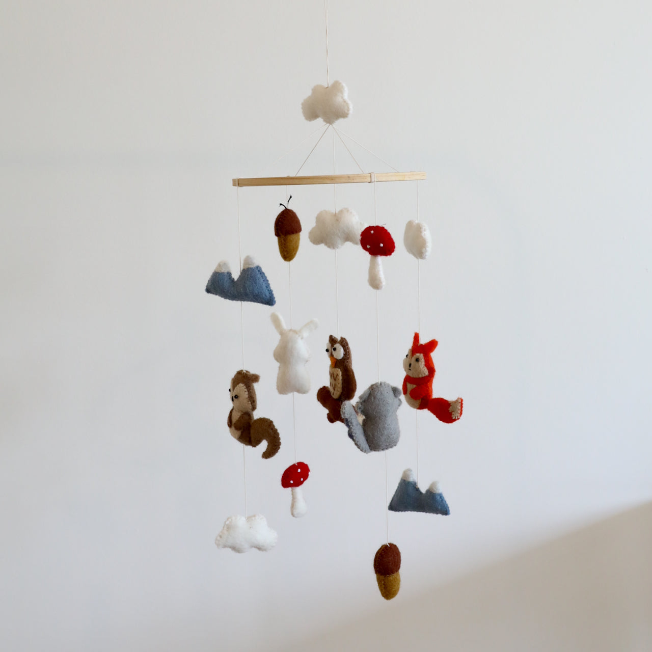 Felt Baby Mobile - Cute Woodland Animal