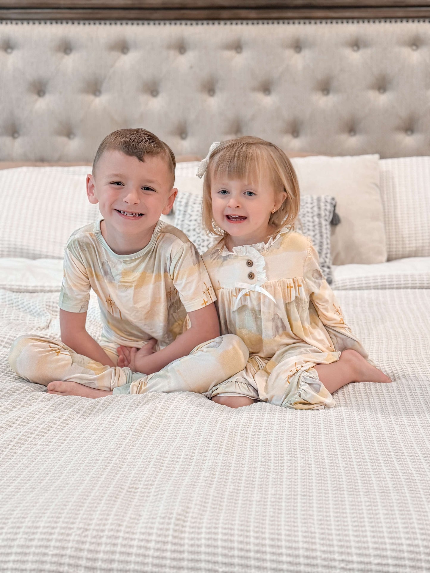 He Is Risen Long Sleeve Morning Gown