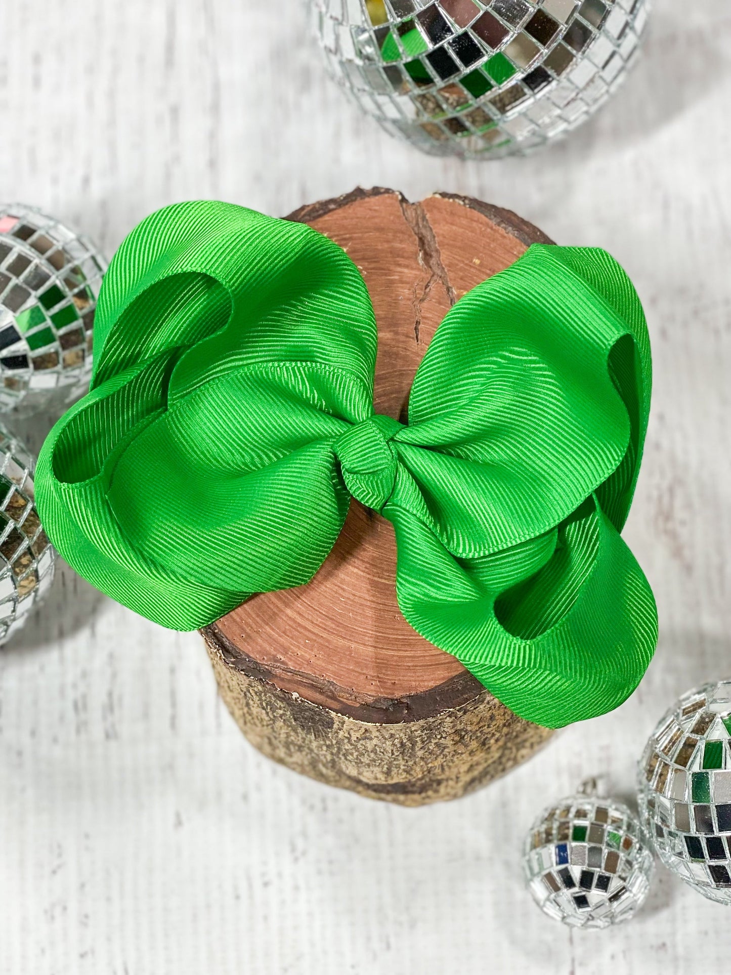 Classic Grosgrain Hair Bow - French Clip - 4.5"