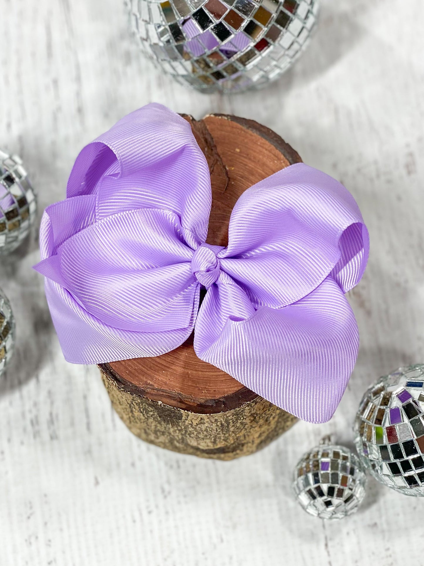 Classic Grosgrain Hair Bow - French Clip - 4.5"