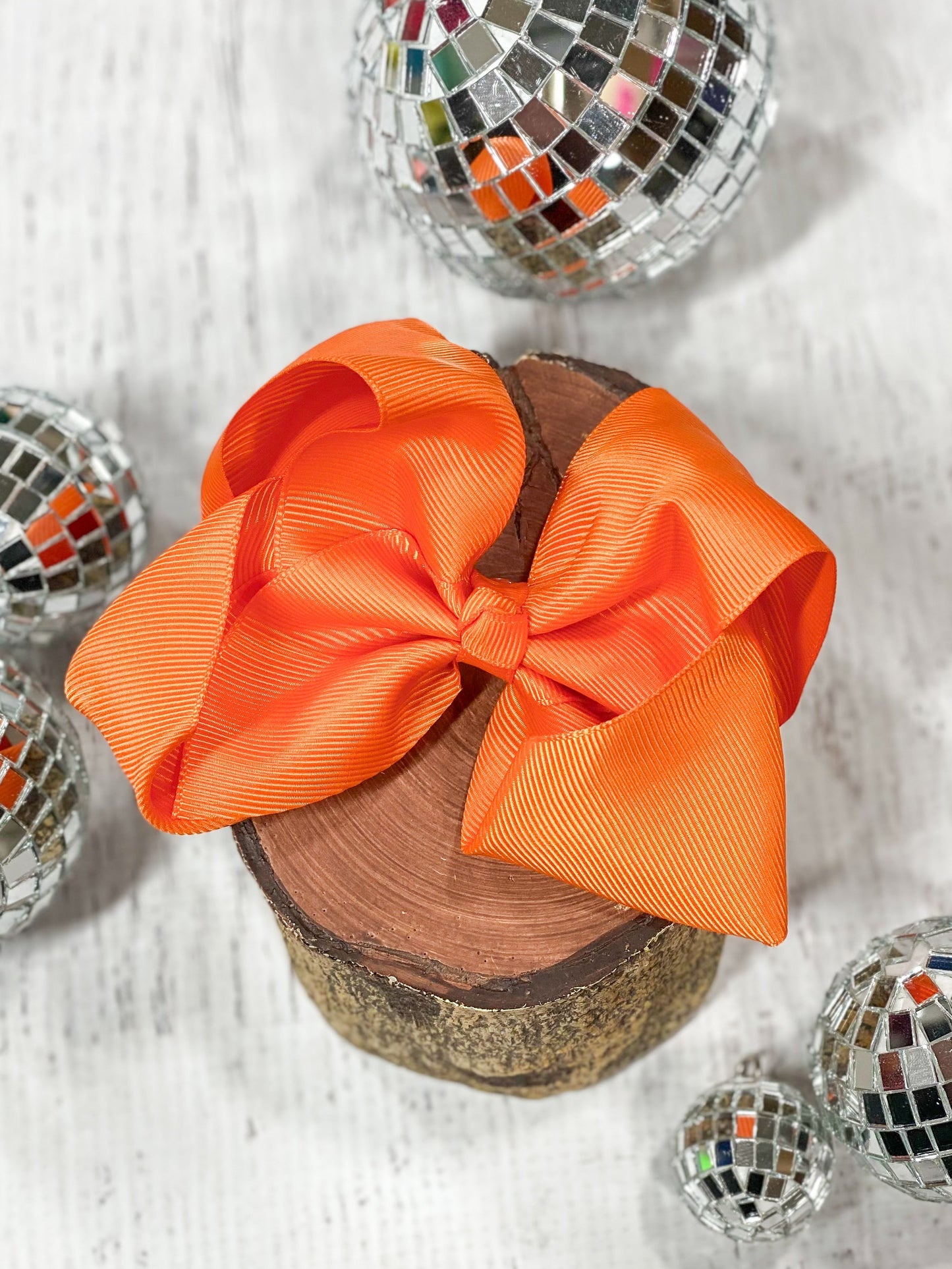 Classic Grosgrain Hair Bow - French Clip - 4.5"