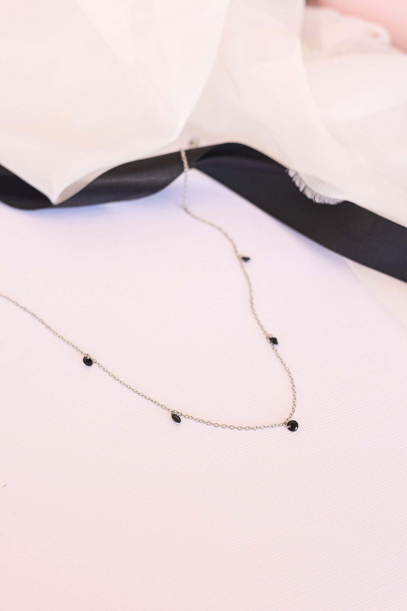 Madison Necklace in Black