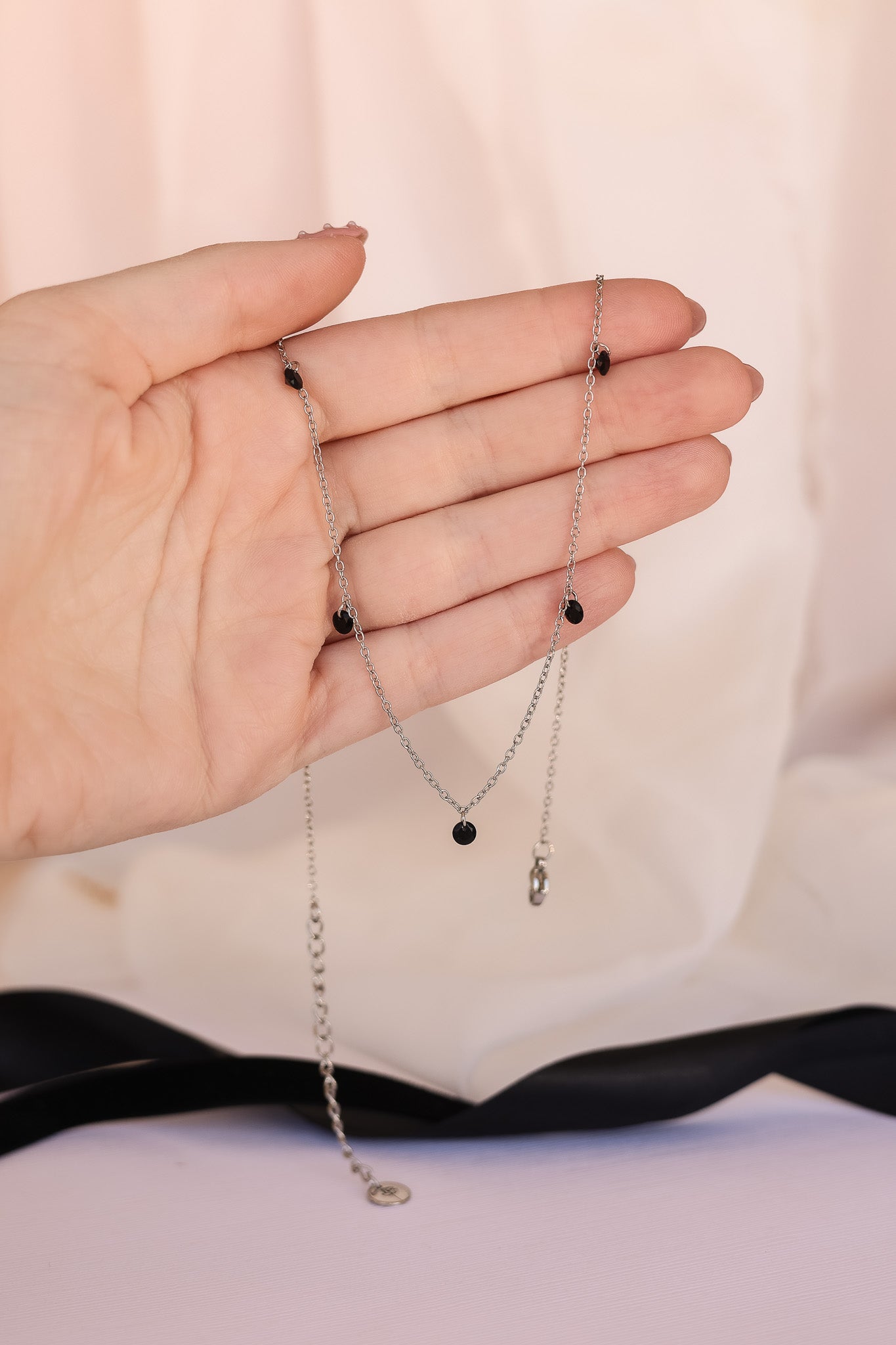 Madison Necklace in Black