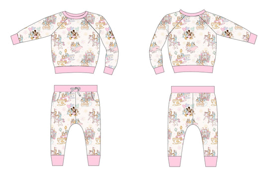 Pastel Park (Cotton Candy) - French Terry Set