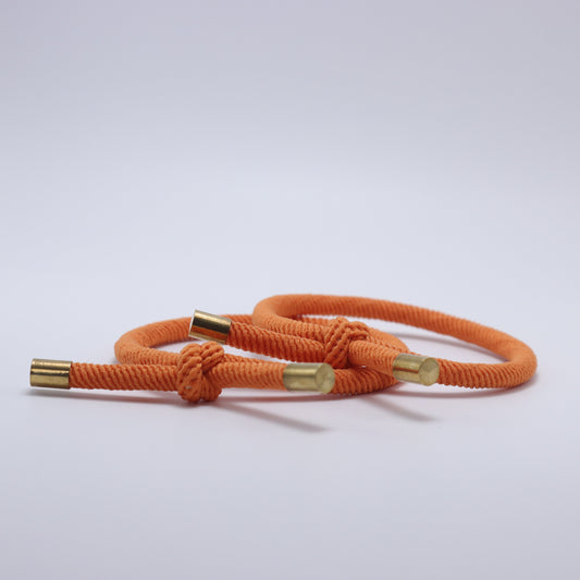 Gold-touch Rope Hair Ties