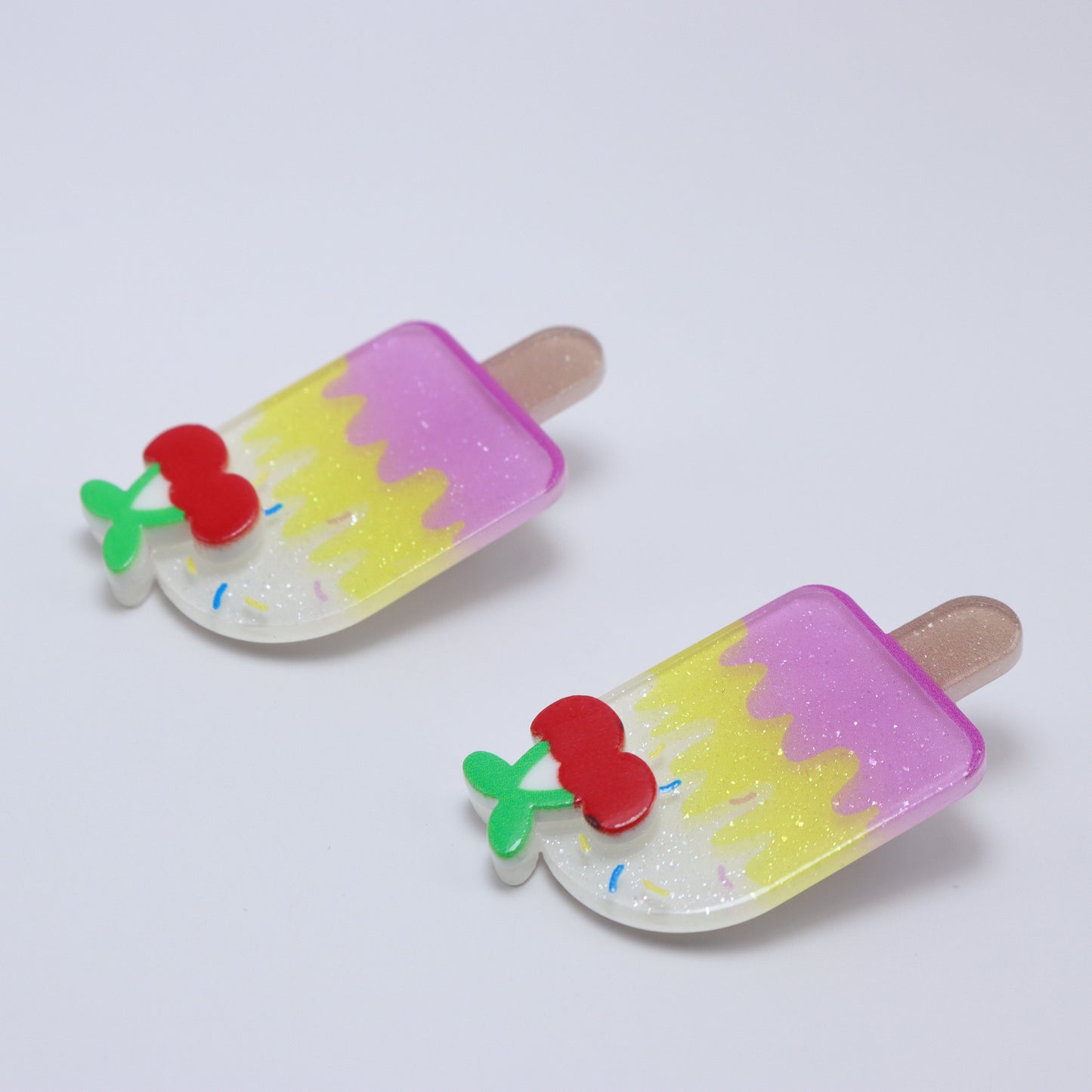 Summer Popsicles Hair Clips (Set of 2)