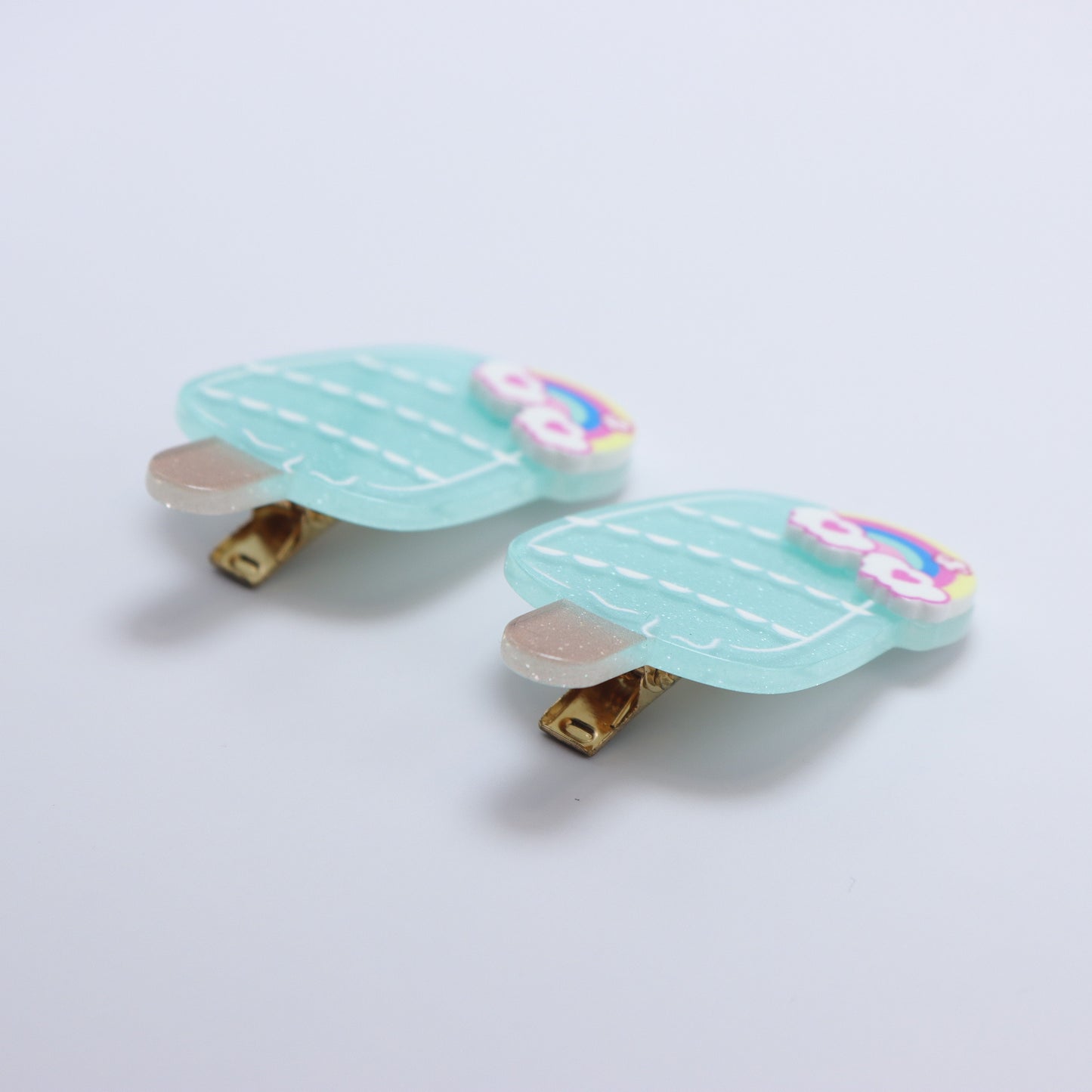 Summer Popsicles Hair Clips (Set of 2)
