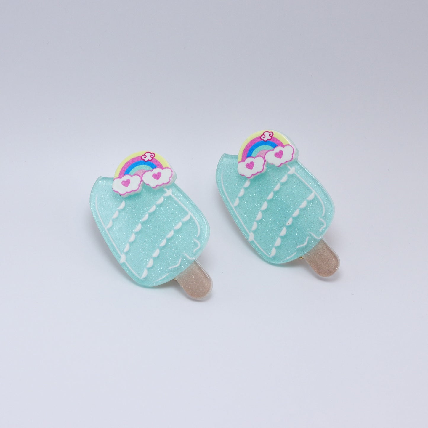 Summer Popsicles Hair Clips (Set of 2)