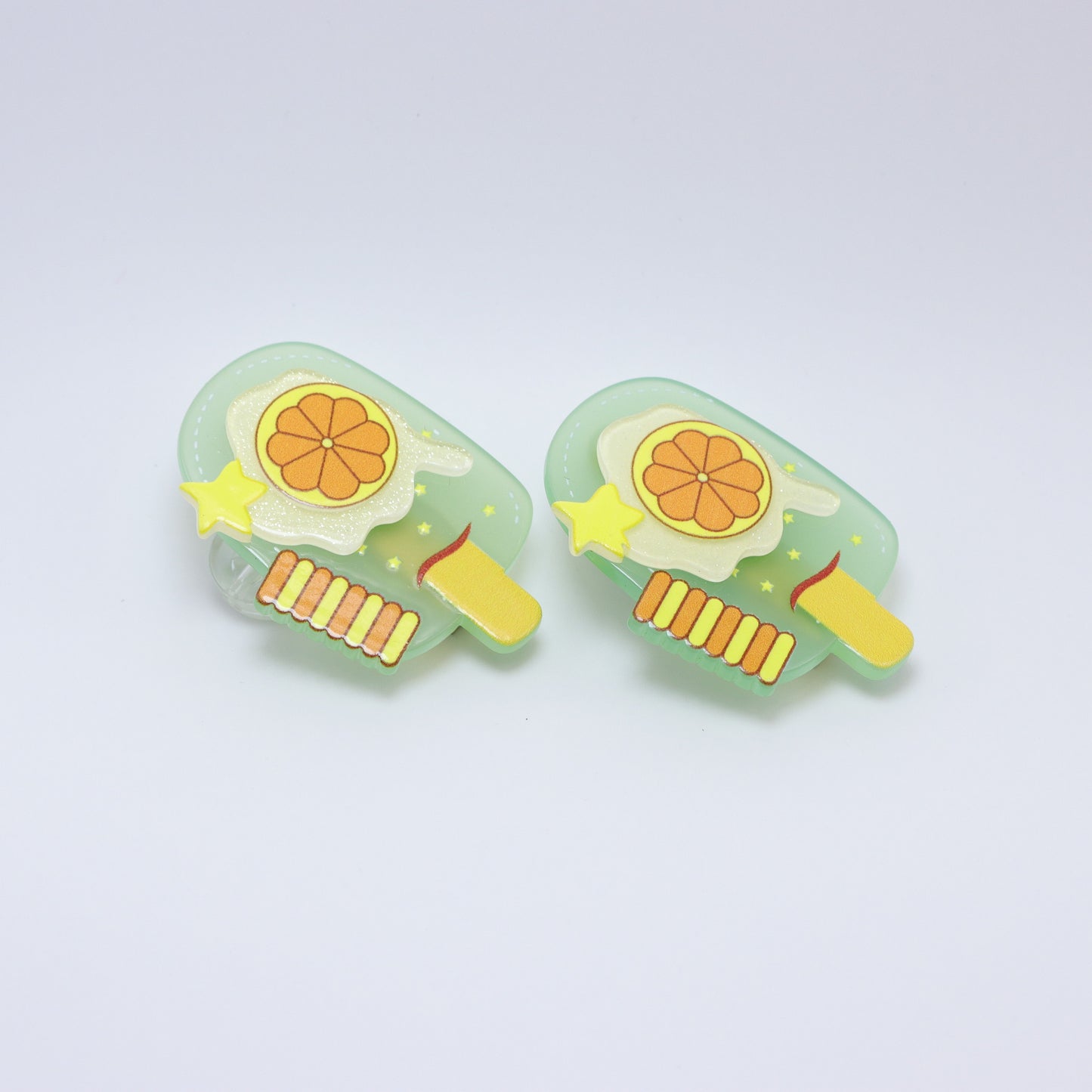 Summer Popsicles Hair Clips (Set of 2)