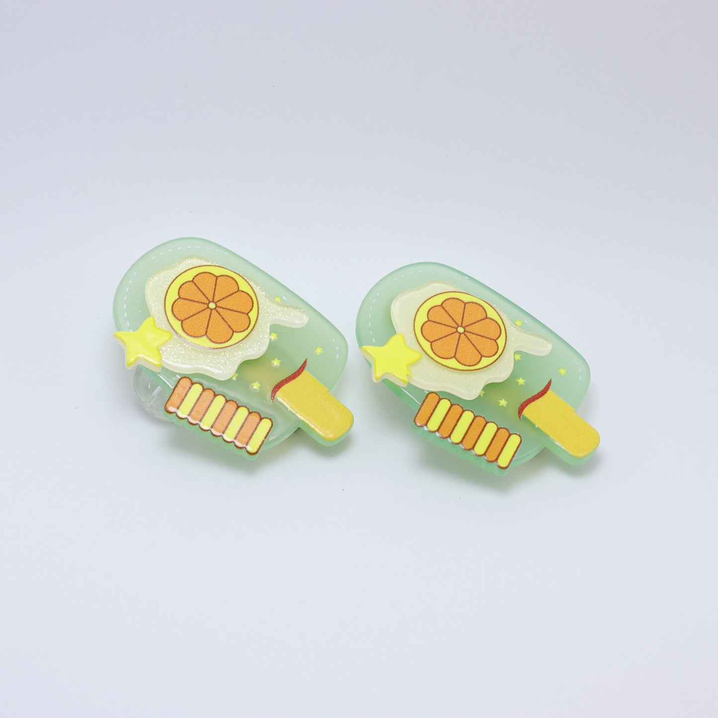 Summer Popsicles Hair Clips (Set of 2)