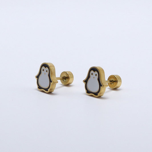 Playtime Pals Earrings (Gold Plated)