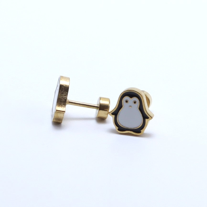 Playtime Pals Earrings (Gold Plated)