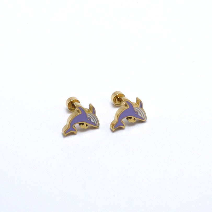 Playtime Pals Earrings (Gold Plated)