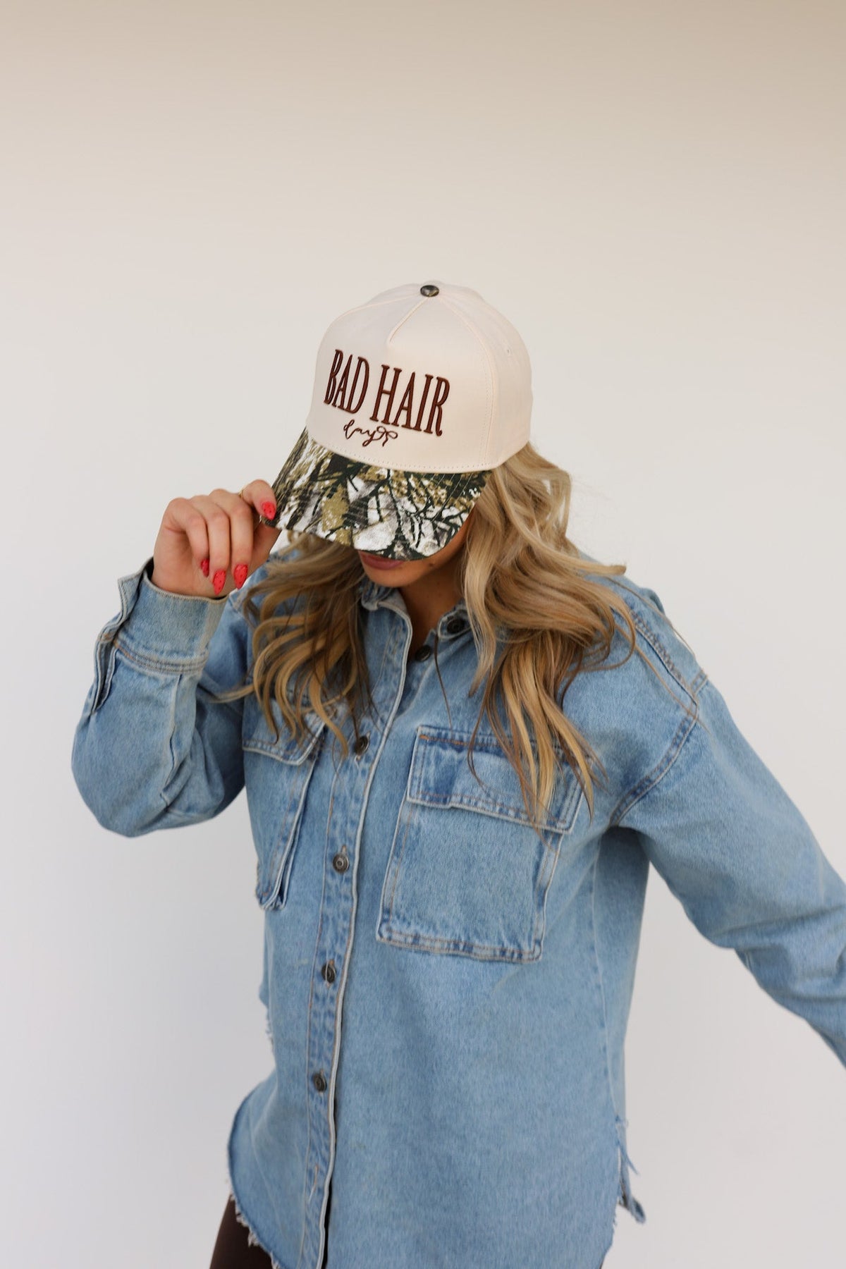 BAD HAIR DAY TRUCKER HAT