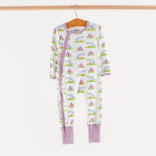 Mascot Mania in Ole Miss Organic Cotton Kids Pajamas