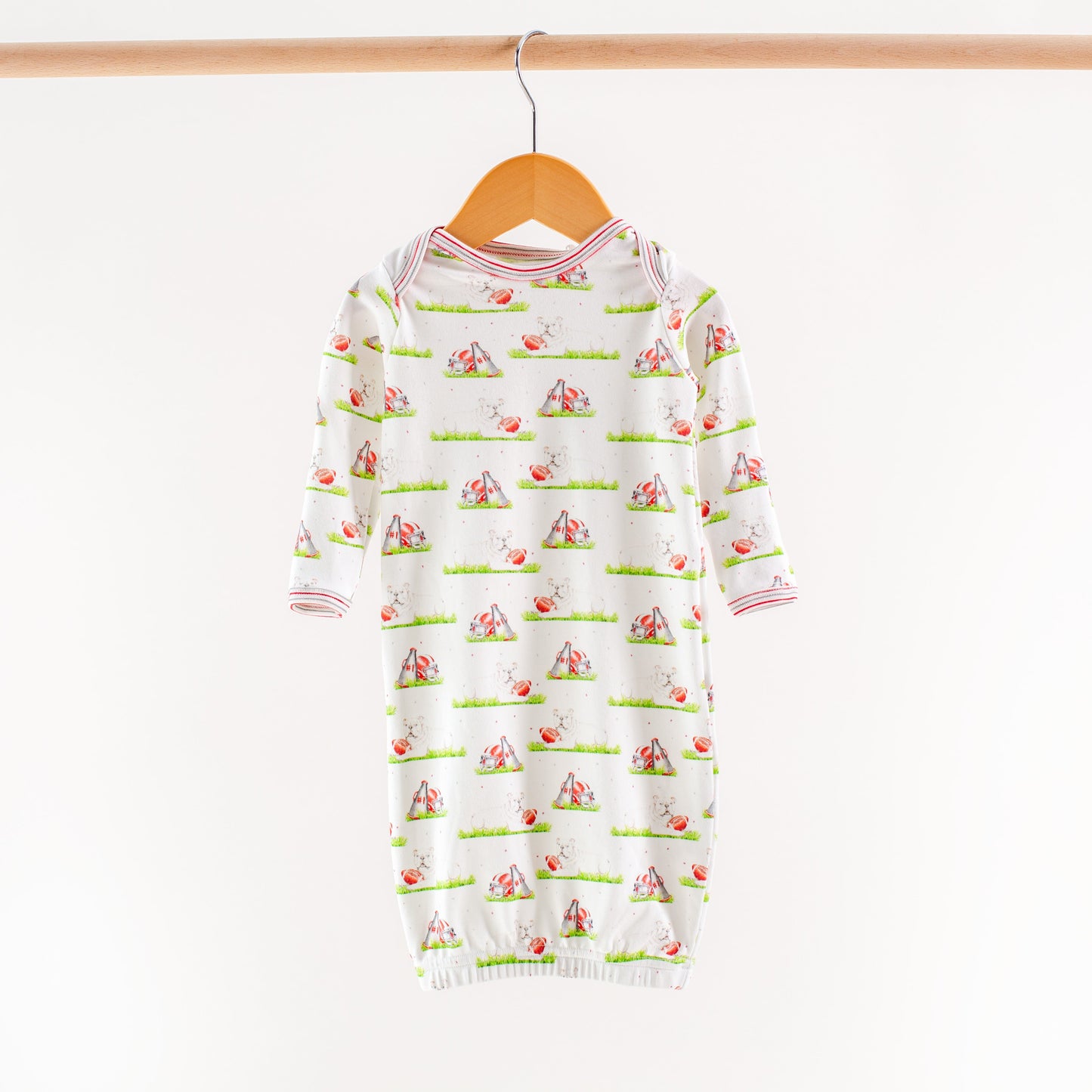 Mascot Mania in Georgia Organic Cotton Kids Pajamas