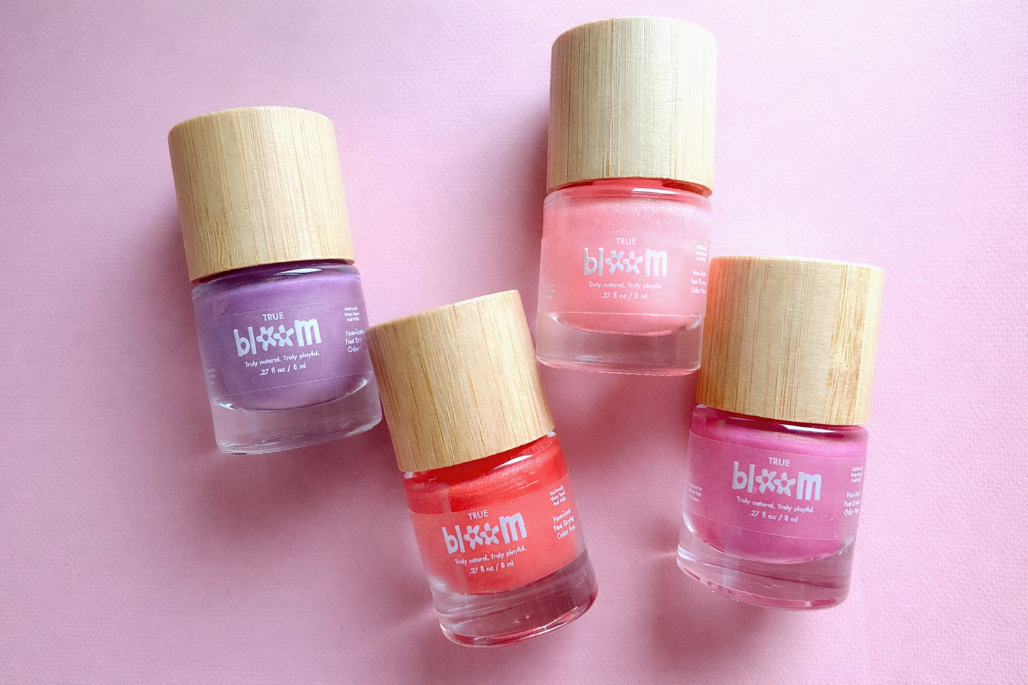 Water Based Nail Polish - Set of 4