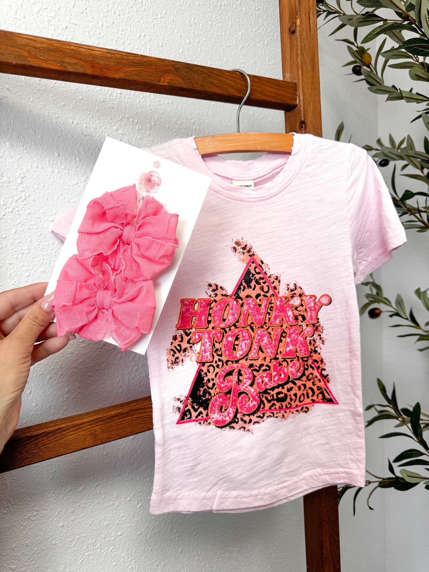 Honky Tonk Babe Distressed Graphic Tee