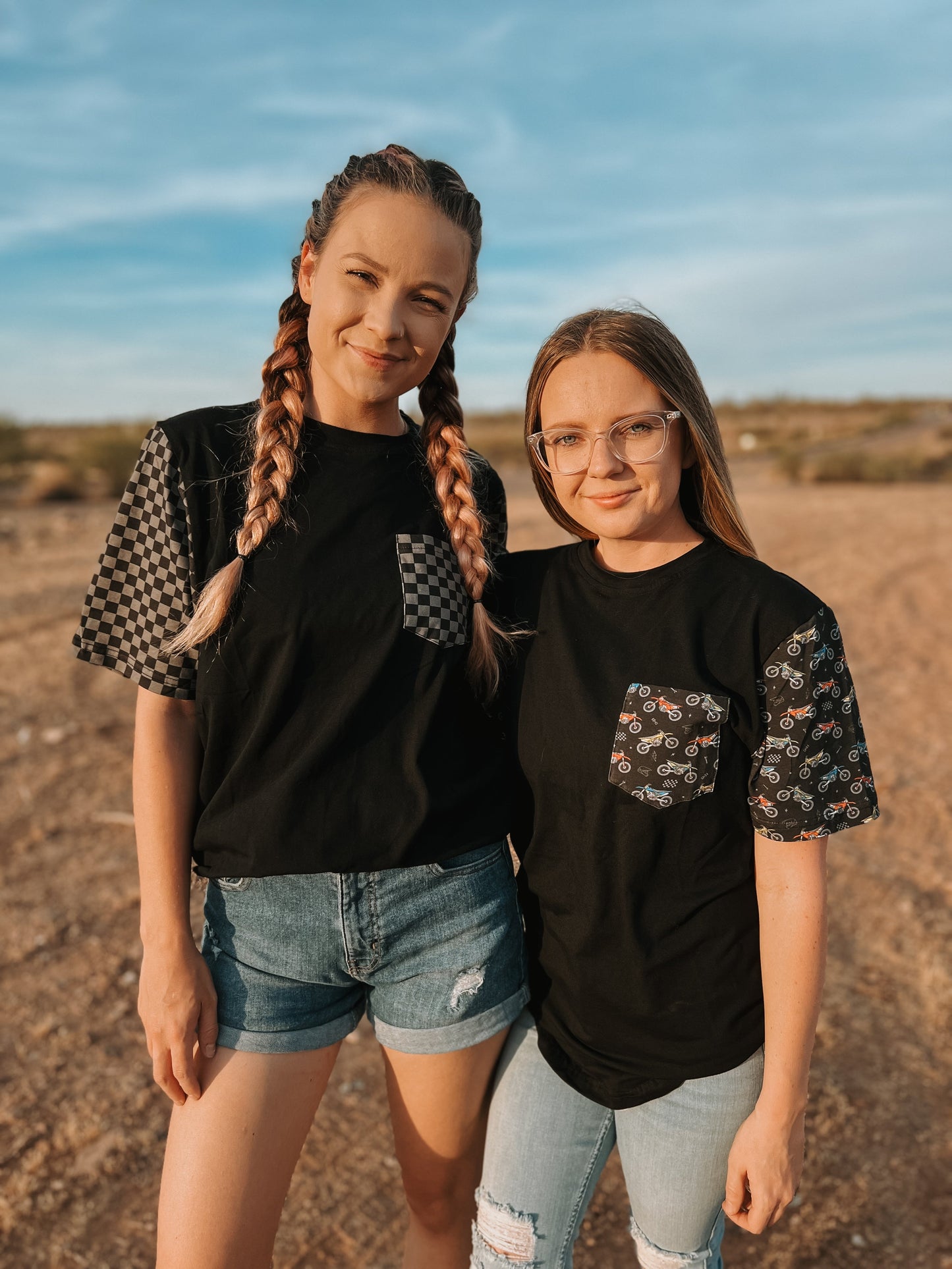 Bike Life Drop Cut Pocket T-Shirt