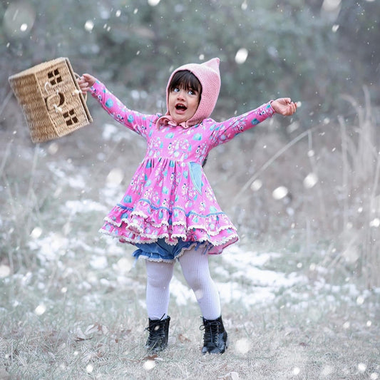 Pretty Snowman Twirl Set