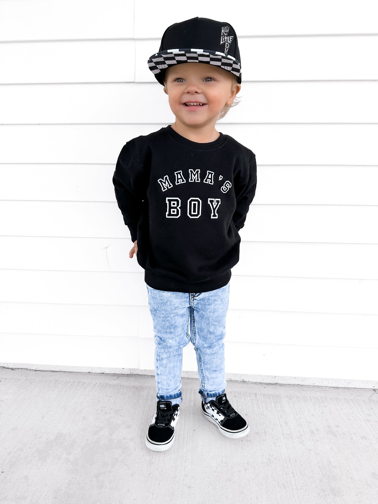 Mama's Boy Varsity Sweatshirt