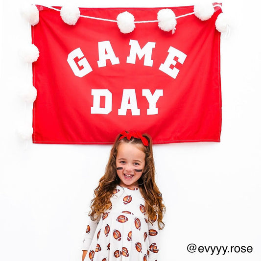 {Red} Game Day Banner