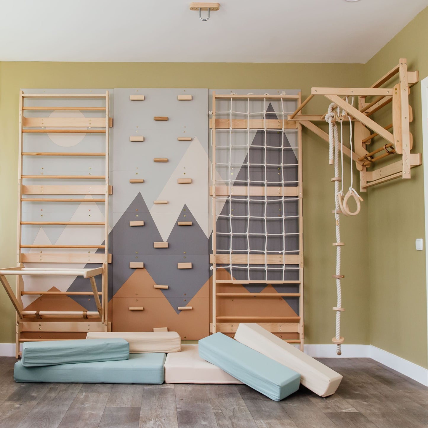 Swedish Ladder Wall Gym