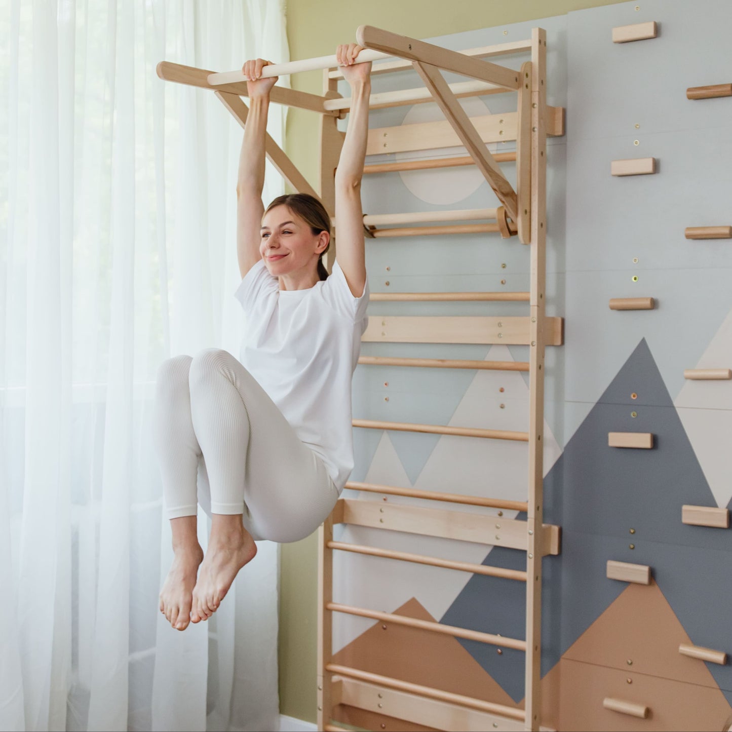 Swedish Ladder Wall Gym