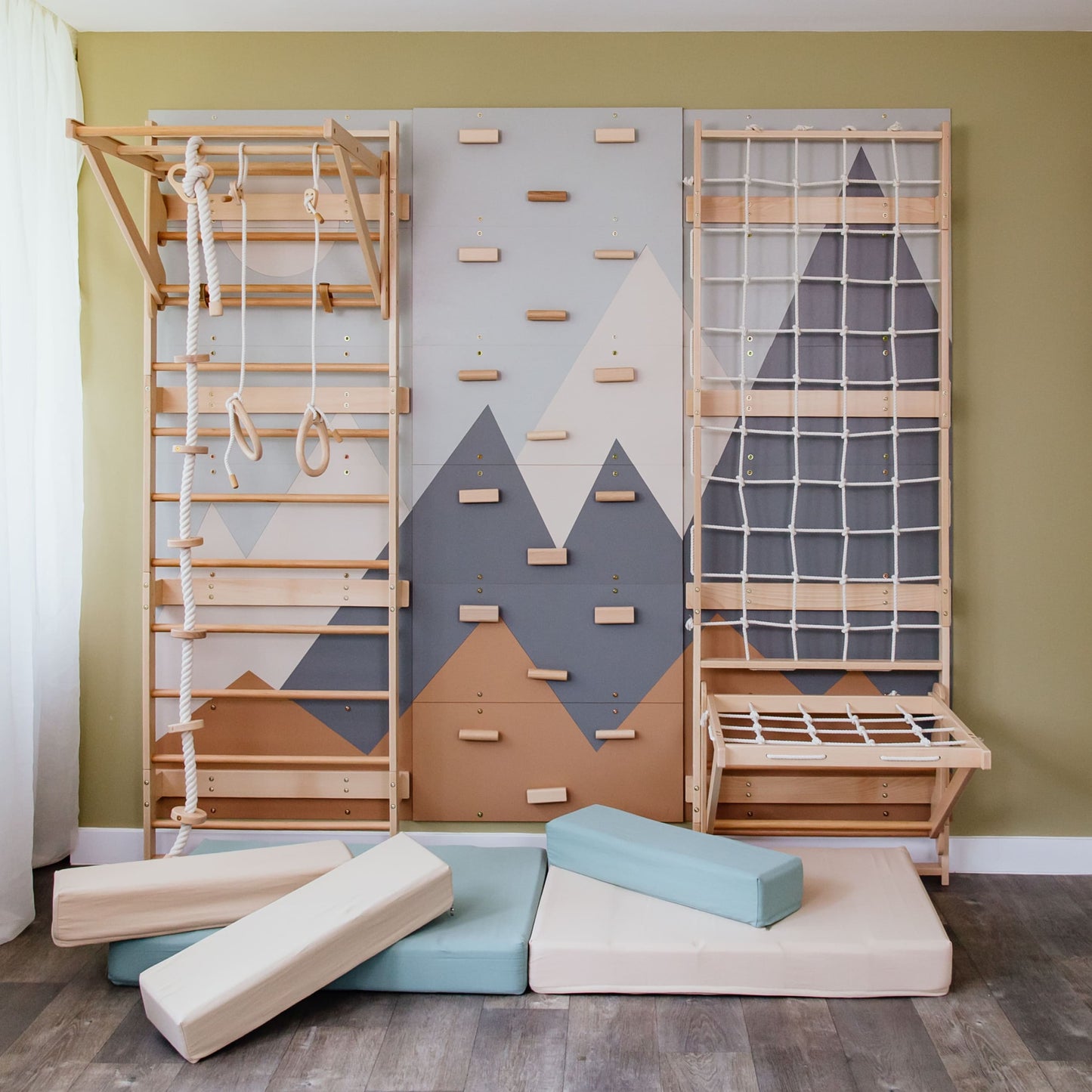 Swedish Ladder Wall Gym