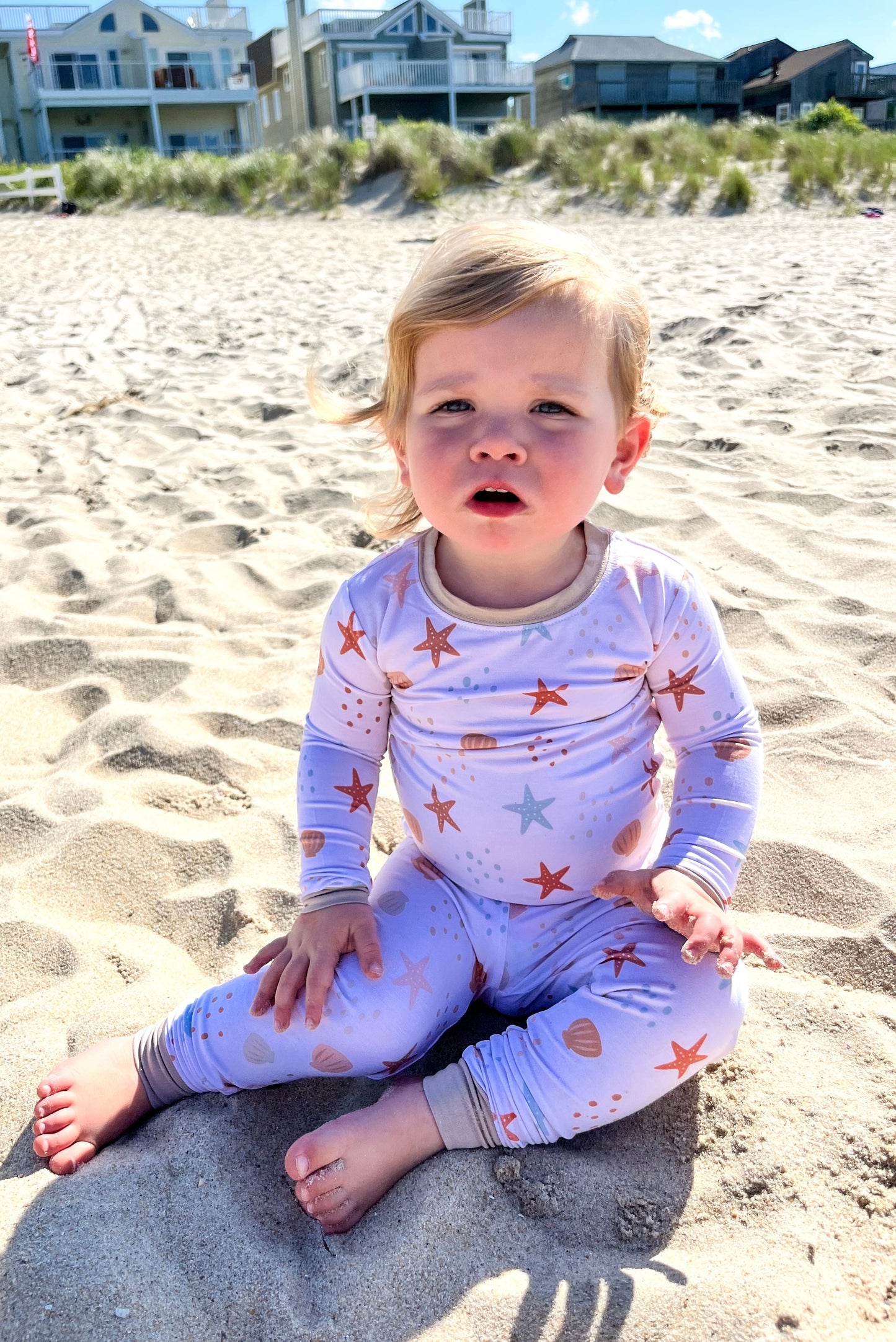Sandy Toes Two-Piece Set