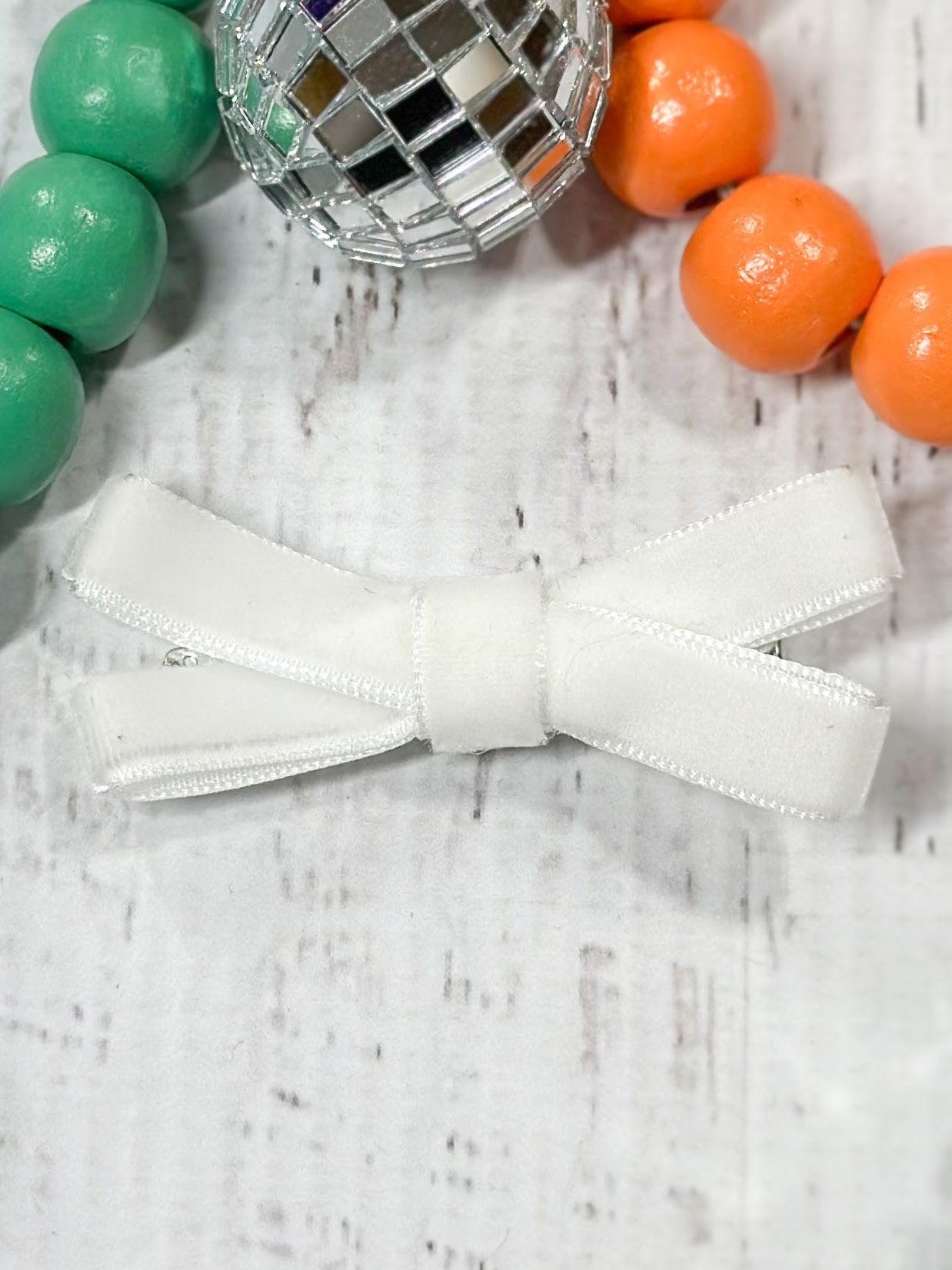 Velvet Bow Clippies