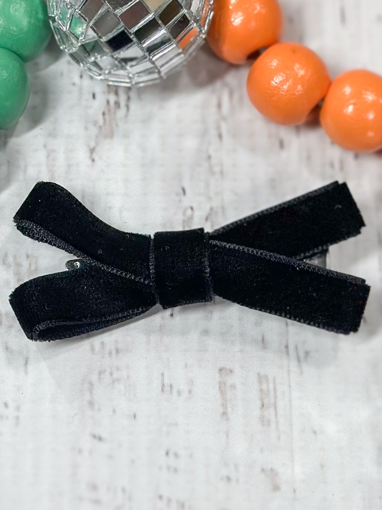 Velvet Bow Clippies