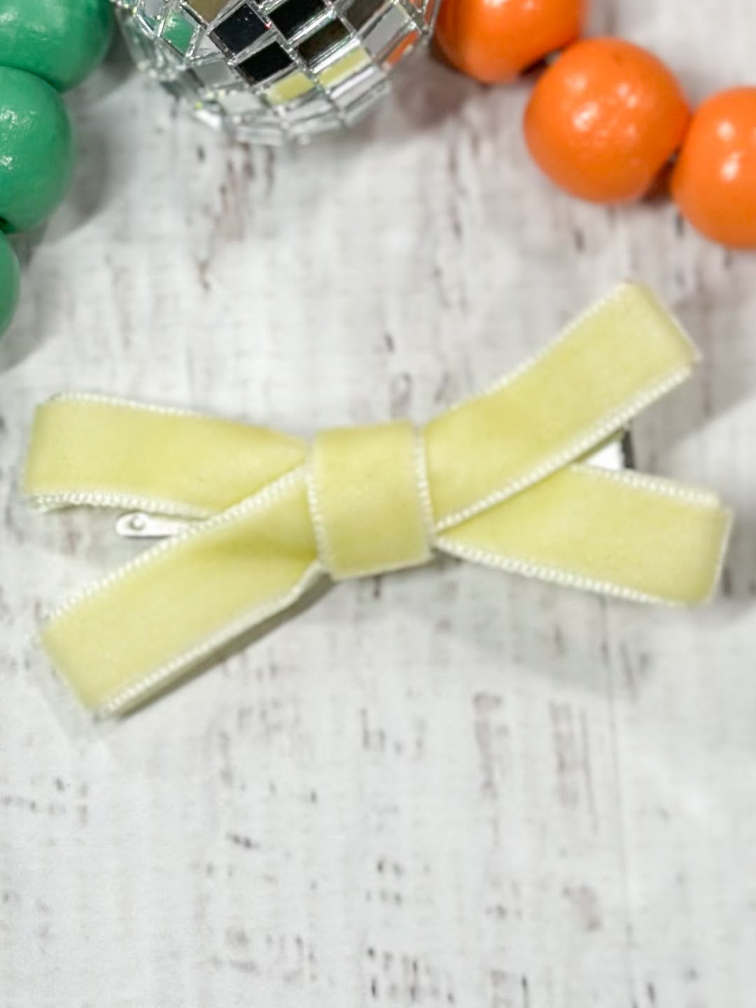 Velvet Bow Clippies