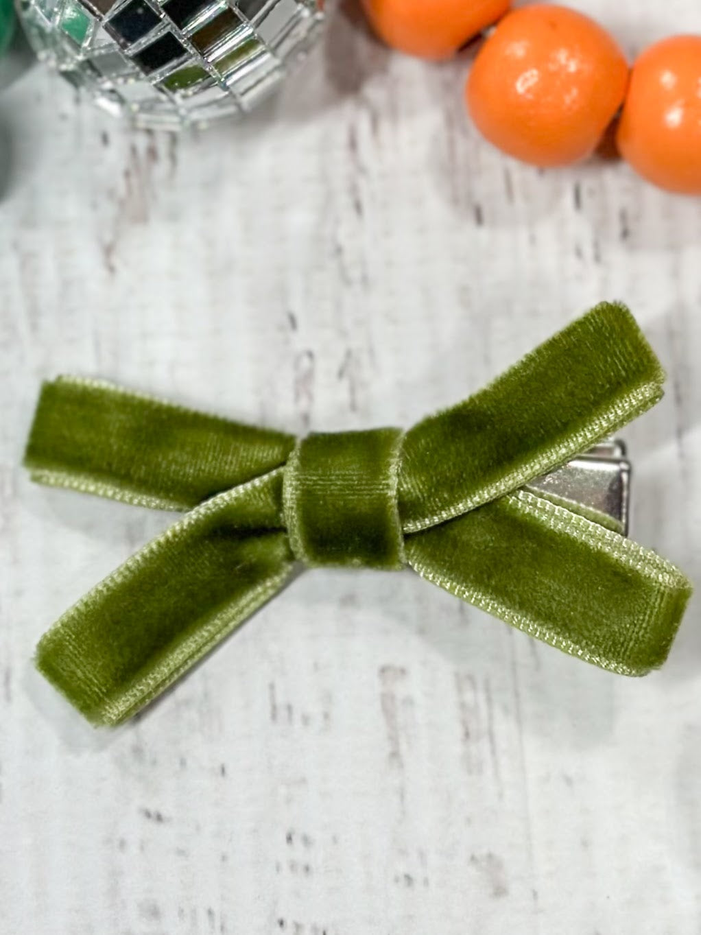 Velvet Bow Clippies