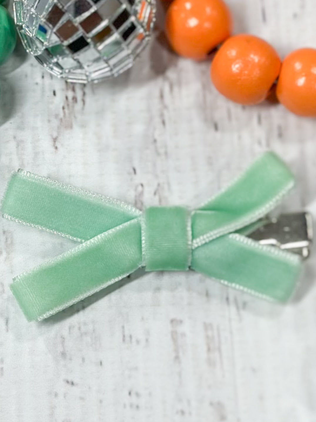 Velvet Bow Clippies