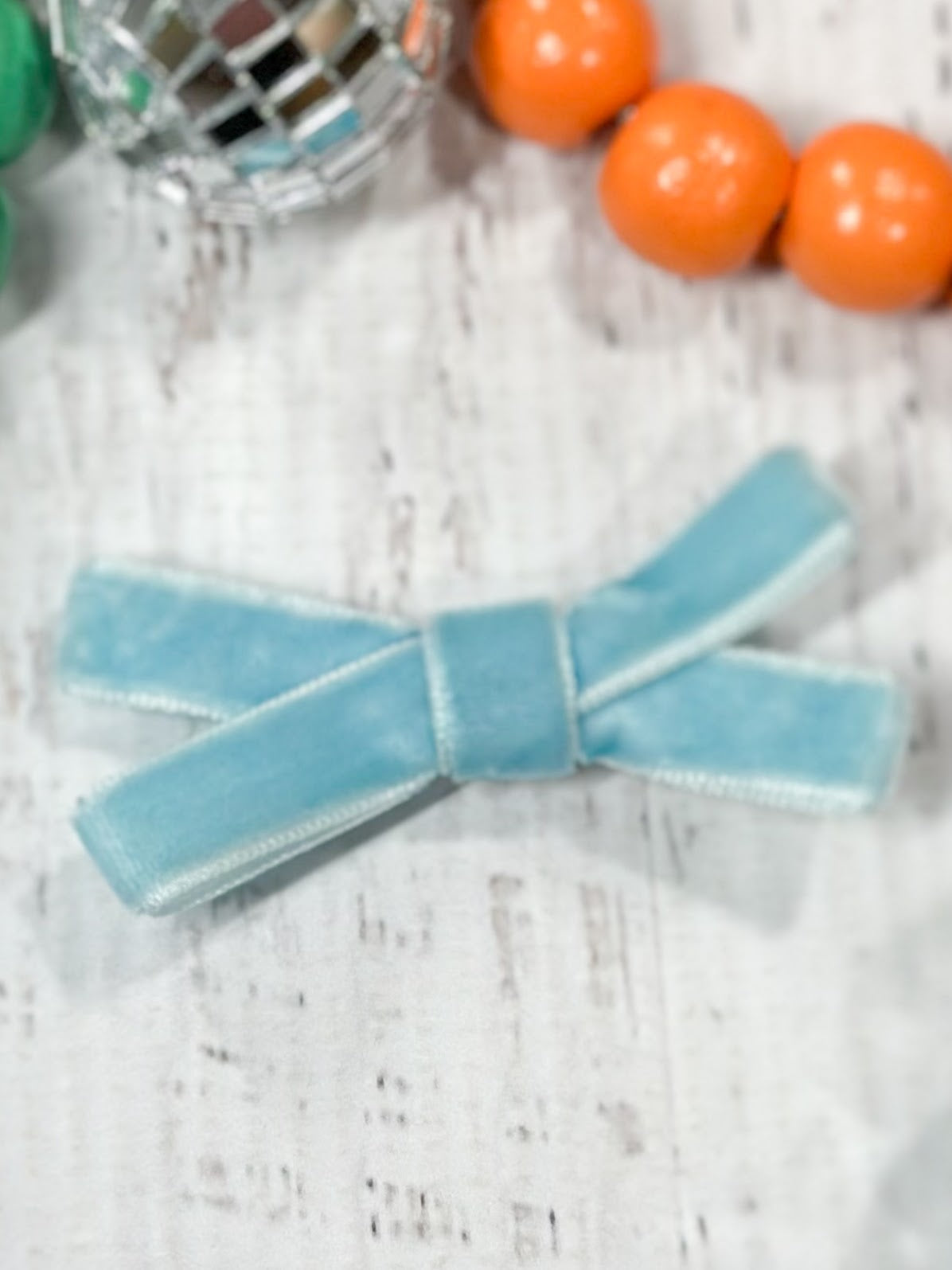 Velvet Bow Clippies