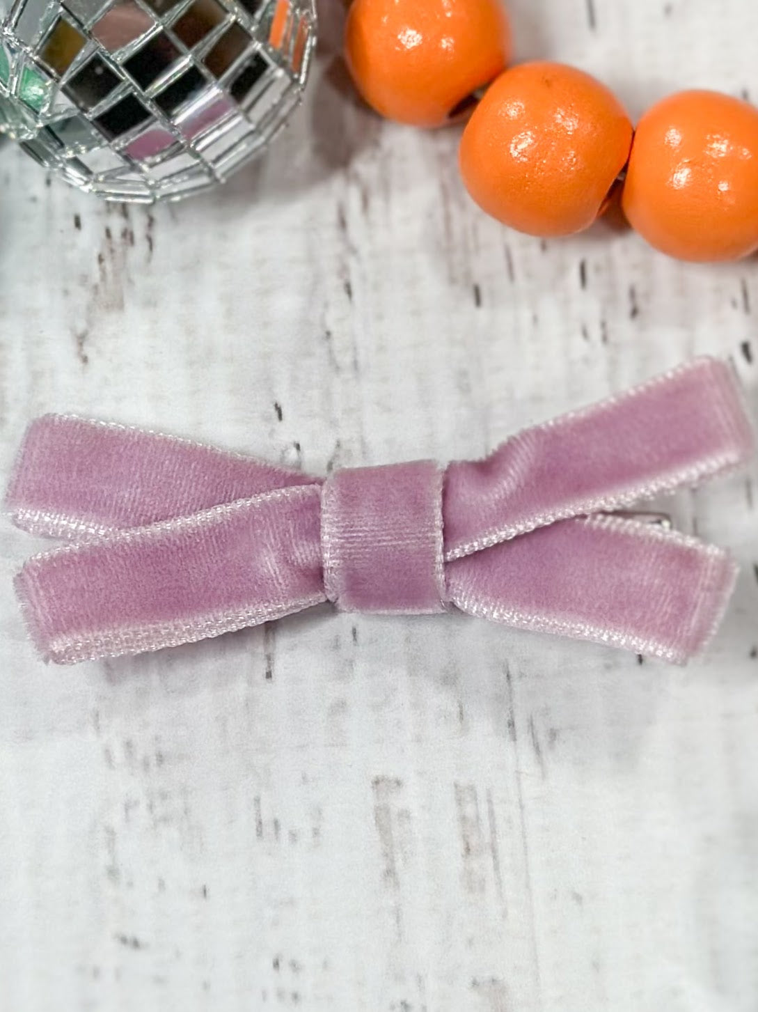 Velvet Bow Clippies