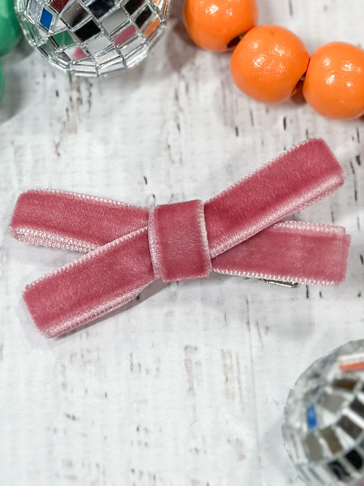 Velvet Bow Clippies