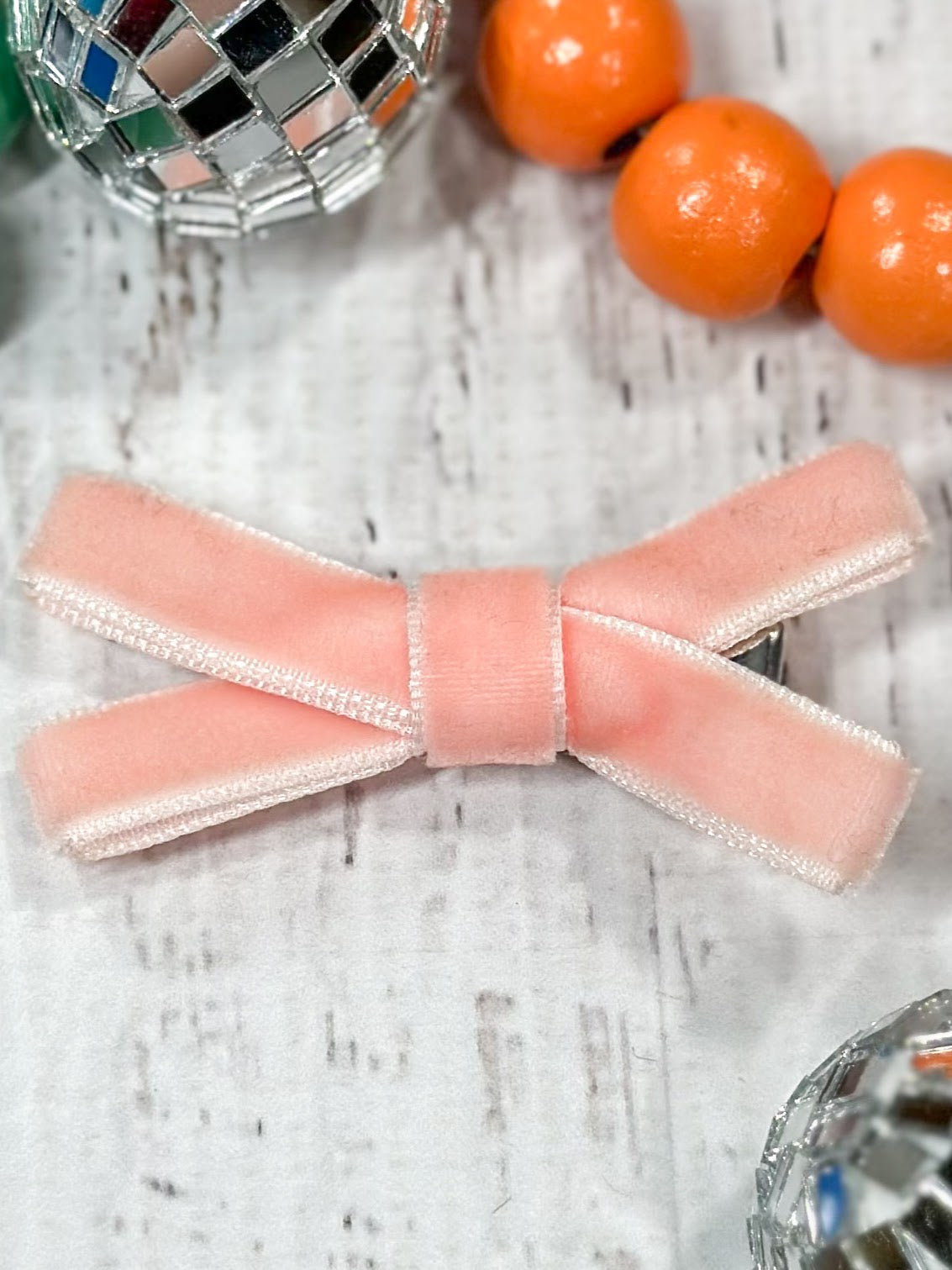 Velvet Bow Clippies